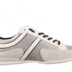 Hugo Boss Seattor Orange Label Mens Sneakers Grey MSRP:$150