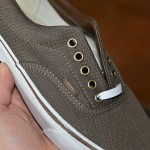 NEW Vans Era Brown White Herringbone Size 10 Authentic Sk8 Hi Slip On Chukka Low