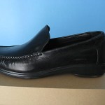 New Mens Cole Haan Keating Venetian Black Leather Slip-On Loafers, Size 8 M