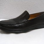 Men’s Cole Haan loafer leather Black  Nike Air size 8 m