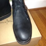 100% Auth. Cole Haan AIR MORRIS Chukka Mens Boots  Black in sz 11M  $198