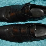 MEN’S HUGO BOSS SNEAKER SHOES BLACK COLOR SZ.48 USA 13.5  MADE ITALY
