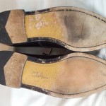 Cole Haan  Black Leather Split Toe Oxfords Size 10 1/2D