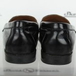 Mens Cole Haan Stylish Black Leather Loafers/Moccasins Shoes Sz. 5 M
