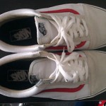 Supreme Vans Old Skool 92 White/Red/Mesh Size 11