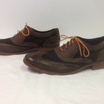 Cole Haan Air Colton Casual Wingtip Dark Brown Suede Leather Mens Shoe Sz 9.5 M