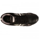 Diesel Mens Gunner Black Casual Leather Lace Up Sneakers Shoes