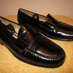 Beautiful Men’s Black Leather COLE HAAN Penny Loafers Size 10.5 D  # 3503
