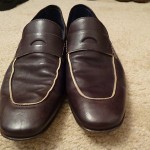 Beautiful Hugo Boss Brown Loafers for Men — size 8