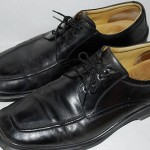 Mens Black Leather COLE HAAN Lace Shoes 12M 12 M