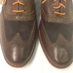Cole Haan Air Colton Casual Wingtip Dark Brown Suede Leather Mens Shoe Sz 9.5 M
