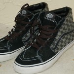 VANS Off the Wall high-tops tennis shoes skateboarding checkerboard SZ 11 SNEAKE