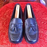 Cole Haan Men’s Black Moccasin/Loafer Tassel Driving Shoes 9M