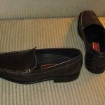 Cole Haan Mens Brown Leather Loafers 10.5 M