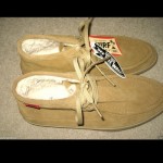 VANS SKATEBOARDING MENS RATA MID LEATHER FLEECE KHAKI OLIVE SHOES SIZE 11 NWT