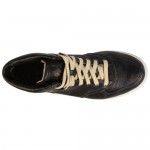 Diesel Mens Invasion Top Black Casual Leather Lace Up Sneakers Shoes
