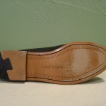 Mens COLE HAAN Brown and Black Loafers Size 9.5