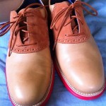 Cole Haan Lunargrand Saddle Sandstone Red C11245 NIB $248 Retail Sz 10 Fragment