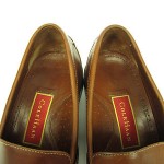 COLE HAAN MENS SLIP ON LOAFER SHOE SIZE 8.5 M BROWN LEATHER