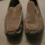 Mens Cole Haan Nike Air Suede Leather Loafers Slip On Shoes Size 8 & 1/2 M