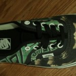 NWT BRAND NEW VANS AUTHENTIC CUSTOM CULTURE BLACK MENS SIZE 10 SHOES VERY COOL !