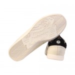 Diesel Mens Chill Out White Casual Leather Lace Up Sneakers Shoes