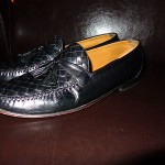 Men’s Cole Haan Black Woven Loafers 10.5 M