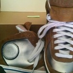 New. $145 DIESEL Highly Strung Men Shoes Size US 10 EU 43  Bronze Brown
