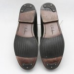Mens shoes COLE HAAN Nike AIR black leather slip on tassel loafers sz 7 M