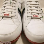 HUGO BOSS ORANGE MEN’S VICTOIRE LACE-UP CASUAL SNEAKERS WHITE 11 MED $175  HNP