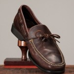 sz 11 M Cole Haan Country brown leather moccasin slip on boat deck shoe S1