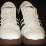 Diesel A-OK Leather Shoes Sneakers White USA Mens 13 Eur 47