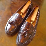 “VINTAGE” SHARP & CLASSY “MAHOGANY” COLE HAAN “PINCH TASSEL LOAFER SZ9(E)