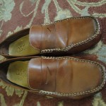 Cole Haan Drivers Driving Penny Loafer Men’s shoes Tan Brown 13 D slip ons
