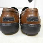 COLE HAAN BRAGANO BROWN WOVEN LEATHER DRIVING SHOES MENS 10 M