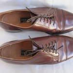 GOOD LOOKING COLE HAAN BROWN LEATHER MEN’S OXFORDS SIZE 11 D MADE USA