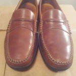 COLE HAAN + NIKE AIR MEN’S BROWN LEATHER PENNY LOAFERS SIZE 10 GREAT CONDITION