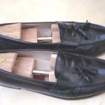 Used Cole Haan 03506 Black Leather Pinch Tassel Loafers Shoes Men’s Size 13D