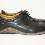 COLE HAAN NIKE AIR Mens 11 OXFORDS SHOES Black Leather Driving Sneakers NICE