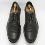 WOW! Mens shoes COLE HAAN black distressed leather lace up oxfords sz 11 M