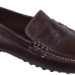 COLE HAAN Mens Air Grant Penny Loafers Casual Shoe T. Moro Leather C08896