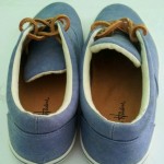 Cole Haan Men’s Canvas Sneakers Boat Shoe Casual Oxford Sport Shoe ~Blue  Sz 9.5