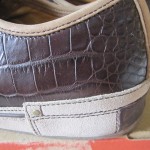 Men’s COLE HAAN Croc Leather Lace Up Saddle Athletic Shoe – 10.5 – Awesome!