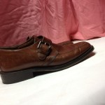 Cole Haan Mens Dress Shoes Size 9.5D Brown Leather Casual Slip On Buckle Loafers