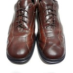COLE HAAN MENS OXFORD BROWN LEATHER SHOES SIZE 13 M