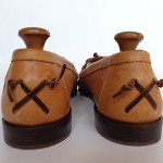 COLE HAAN COUNTRY WEAVE LEATHER LOAFERS 13M