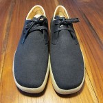 CLARKS X CONCEPTS ASHCOTT WALLABEES BRAND NEW IN BOX BLACK CANVAS UK 9 / US 10