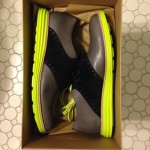 New Cole Haan LUNARGRAND Saddle WING TIP Shoes size 11 Dark Gray / Black