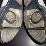 Men’s Boss by Hugo Boss Wing Tip Oxford Shoes Leather/Suede Sz 44 11 Grey/White