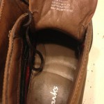 Clarks 3 Eye Flannel Lined And Padded Chukkas Size 12D Perfect!